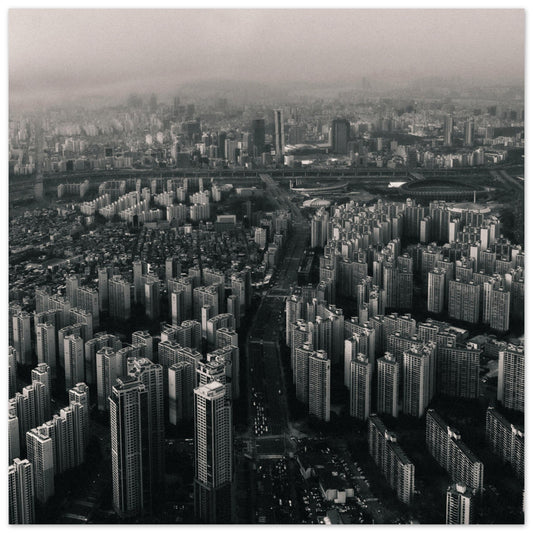 Paper Poster of Seoul