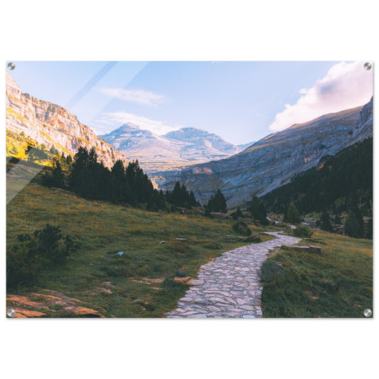 Acrylic Print of the Pyrenees