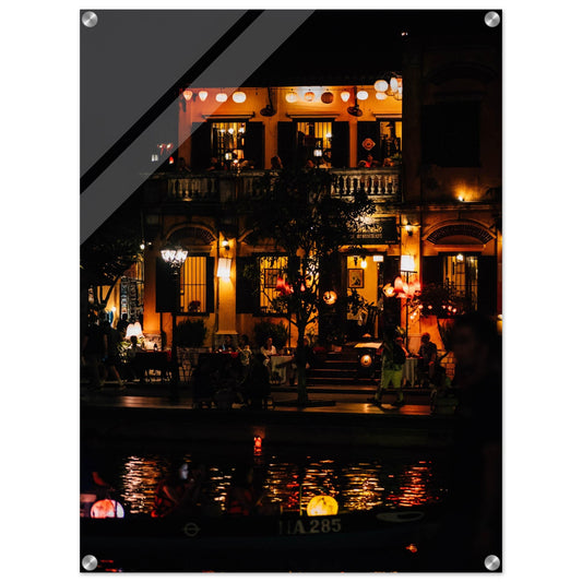 Acrylic Print of Hoi An at night