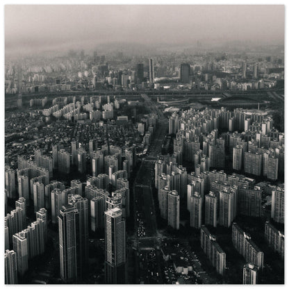 Paper Poster of Seoul