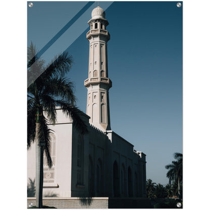 Acrylic Print of the Sultan Qaboos Mosque in Salalah
