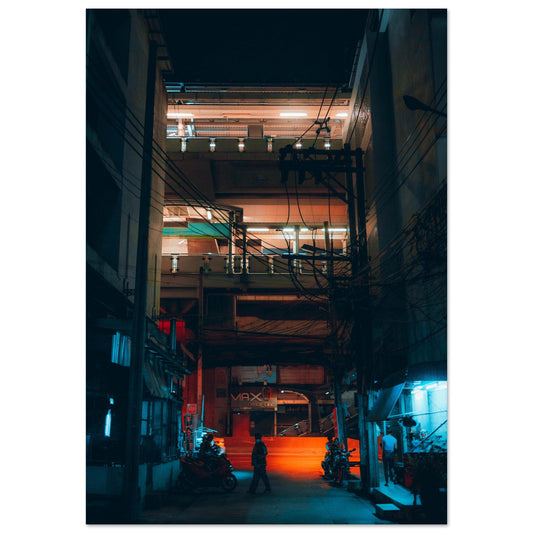 Aluminum Print of Bangkok at night