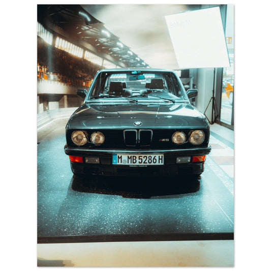 Paper Poster of a BMW M5