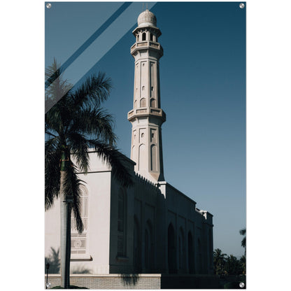 Acrylic Print of the Sultan Qaboos Mosque in Salalah