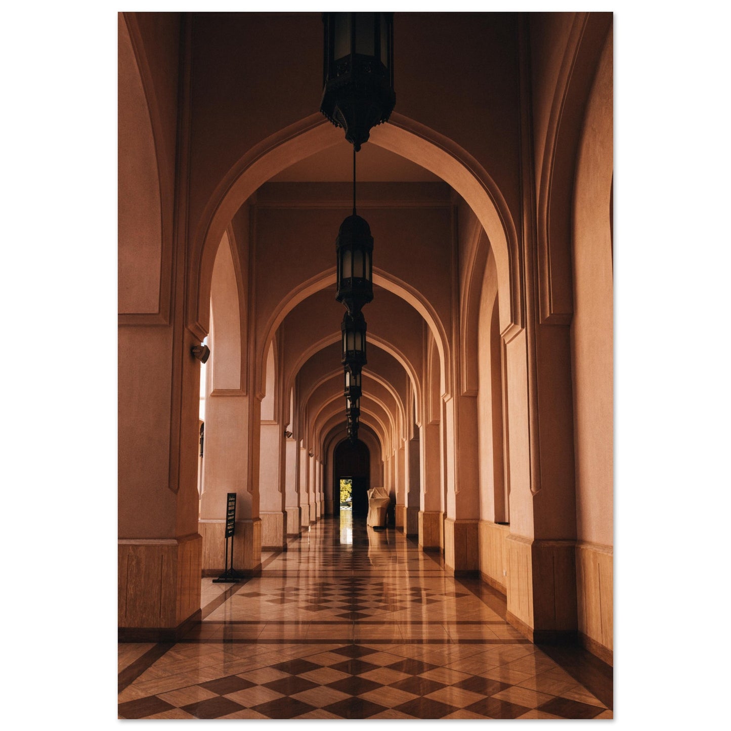 Aluminum Print of the Sultan Qaboos Mosque in Salalah