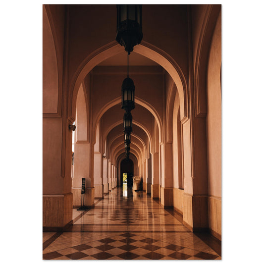 Aluminum Print of the Sultan Qaboos Mosque in Salalah