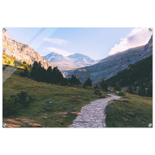 Acrylic Print of the Pyrenees