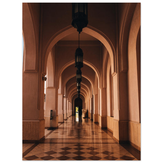 Aluminum Print of the Sultan Qaboos Mosque in Salalah