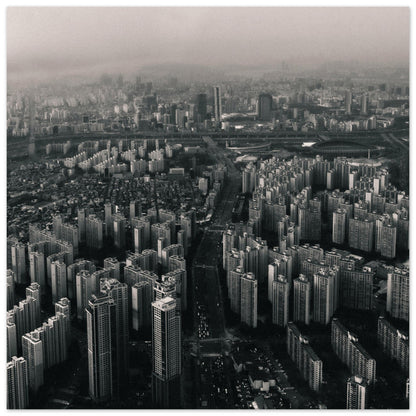 Paper Poster of Seoul