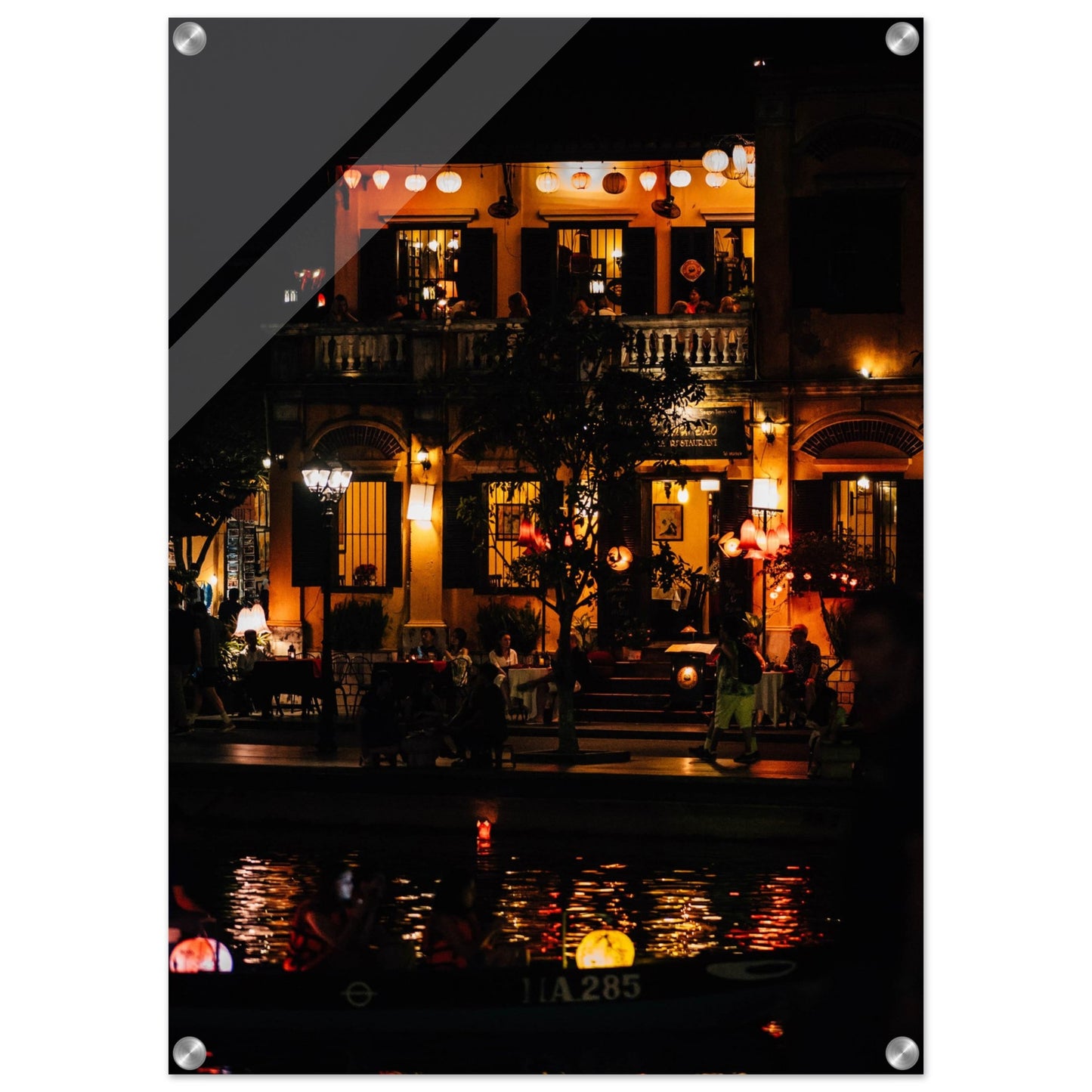 Acrylic Print of Hoi An at night