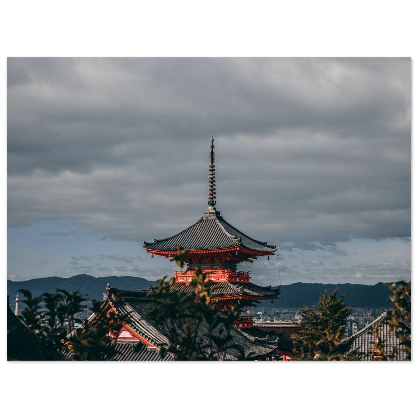 Paper Poster of Kyoto