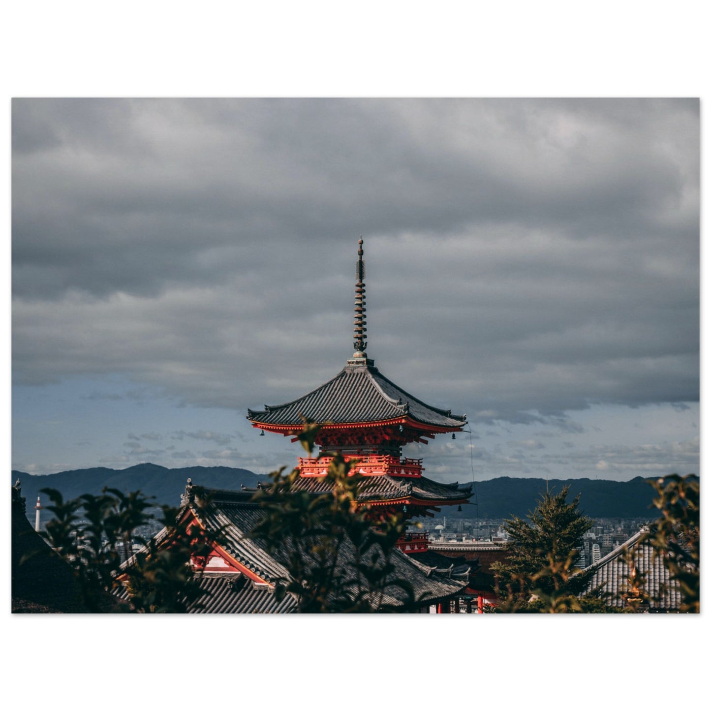 Paper Poster of Kyoto
