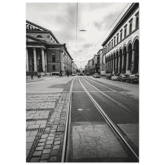 Monochrome Munich: Capturing Bavaria's Soul in Black and White - Poster 1
