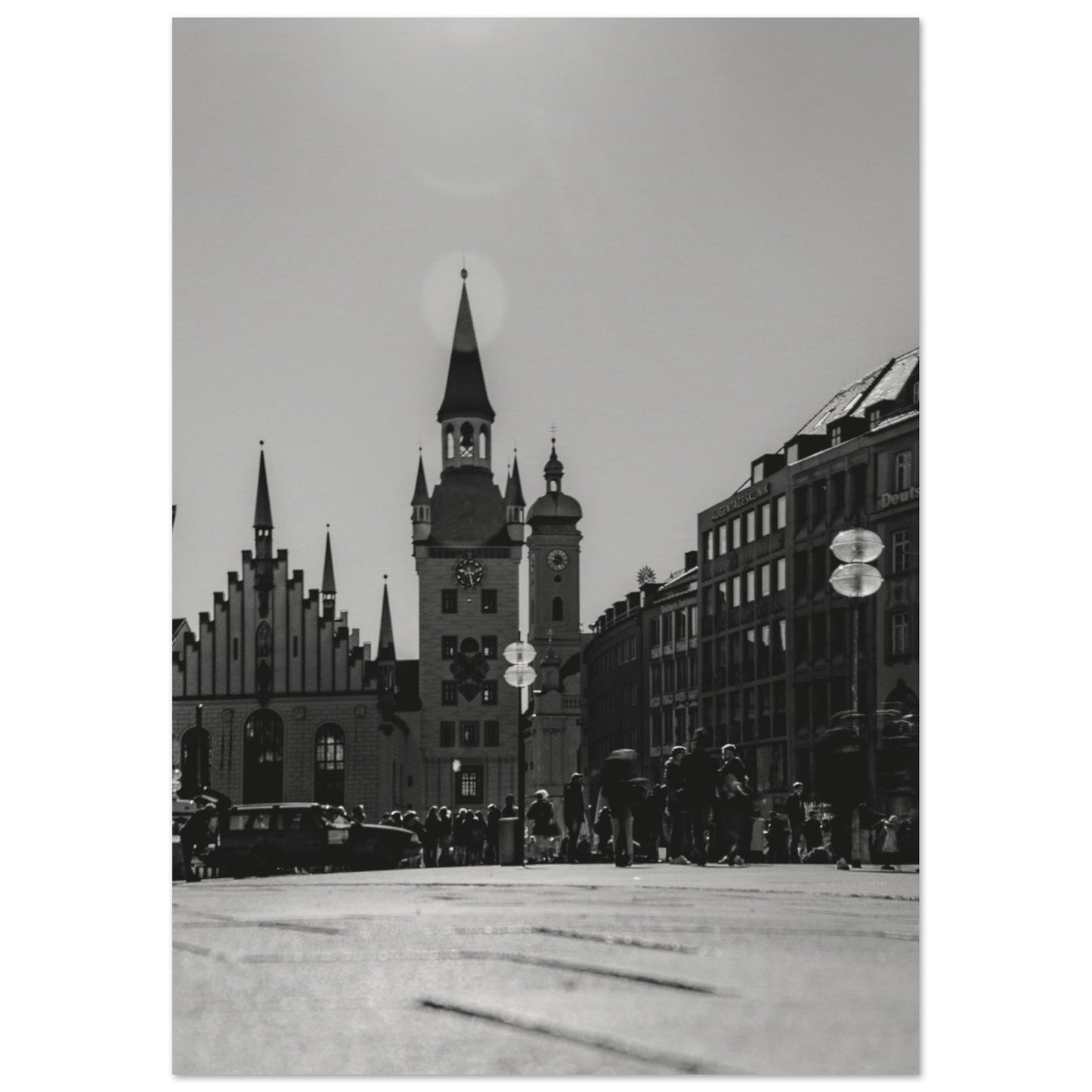 Monochrome Munich: Capturing Bavaria's Soul in Black and White - Poster 2