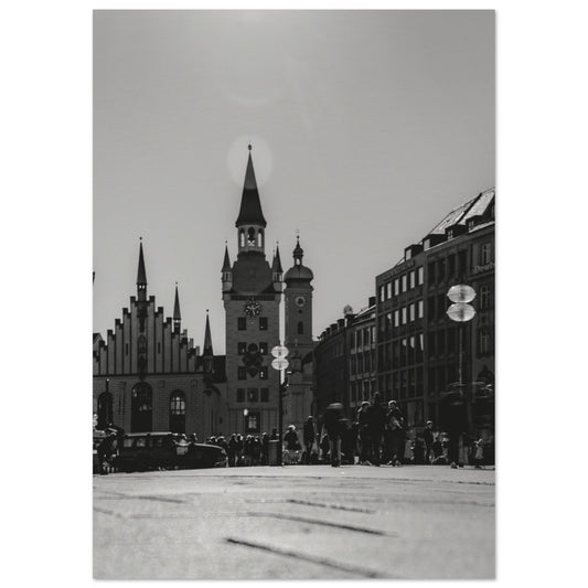 Monochrome Munich: Capturing Bavaria's Soul in Black and White - Poster 2